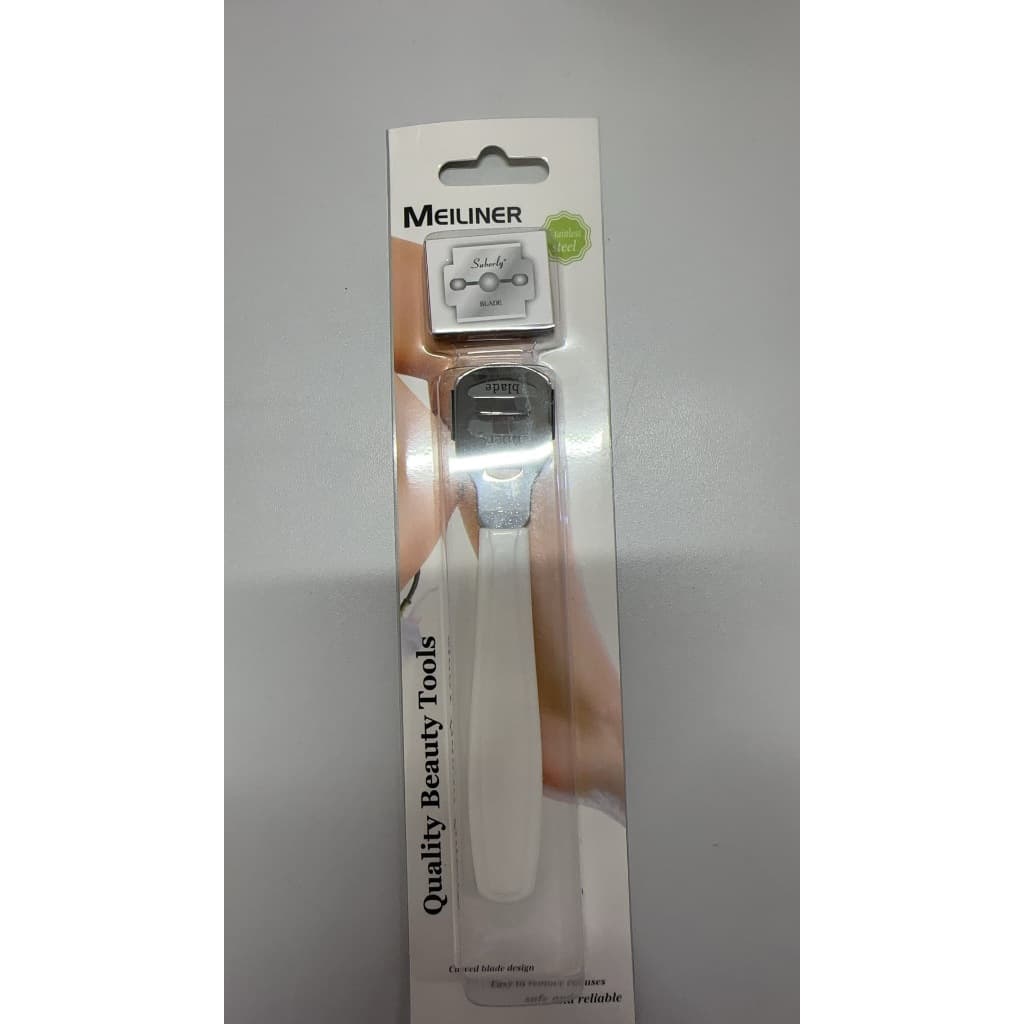 KIT 2 Removedor de Calos e Peles Manual e Caixa com 3 Lâminas Fan Nails