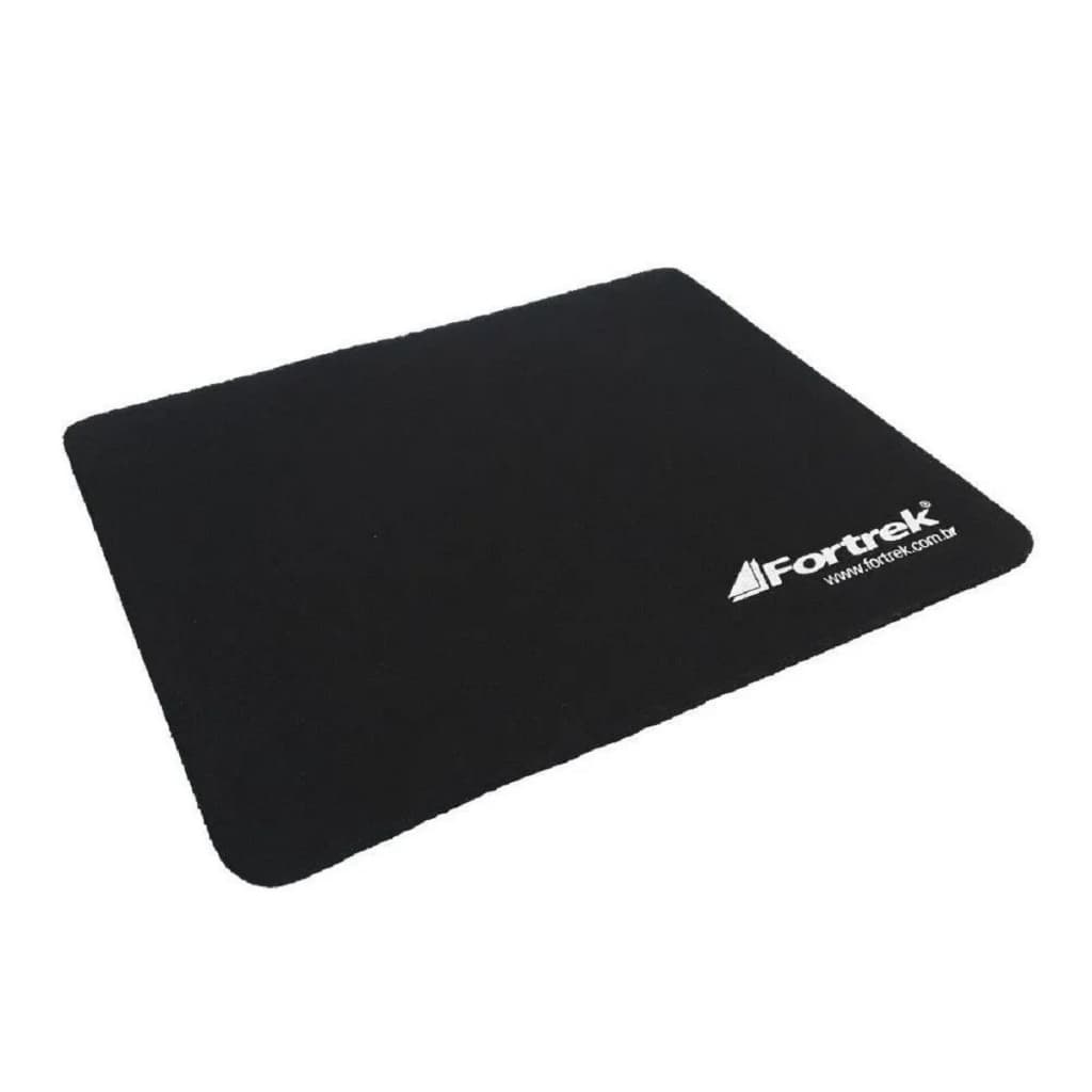MousePad Básico Simples Fortrek 220mm x 180mm Preto