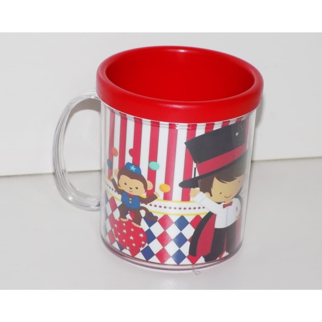 10 caneca acrilica personalizada Circo