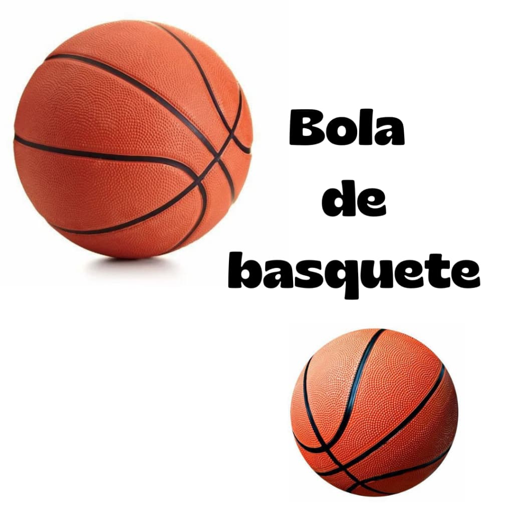 Bola De Basquete Balão Laranja