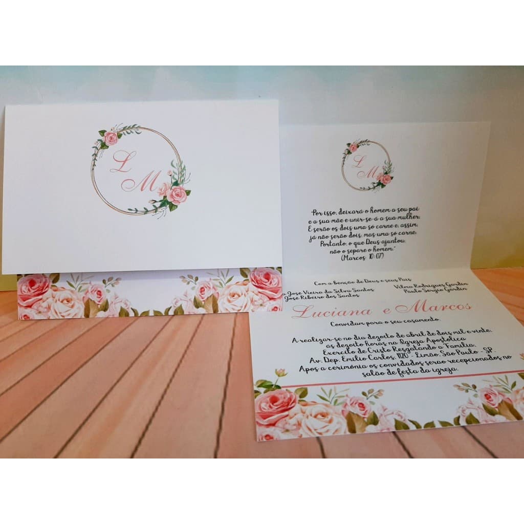 Convites de casamento