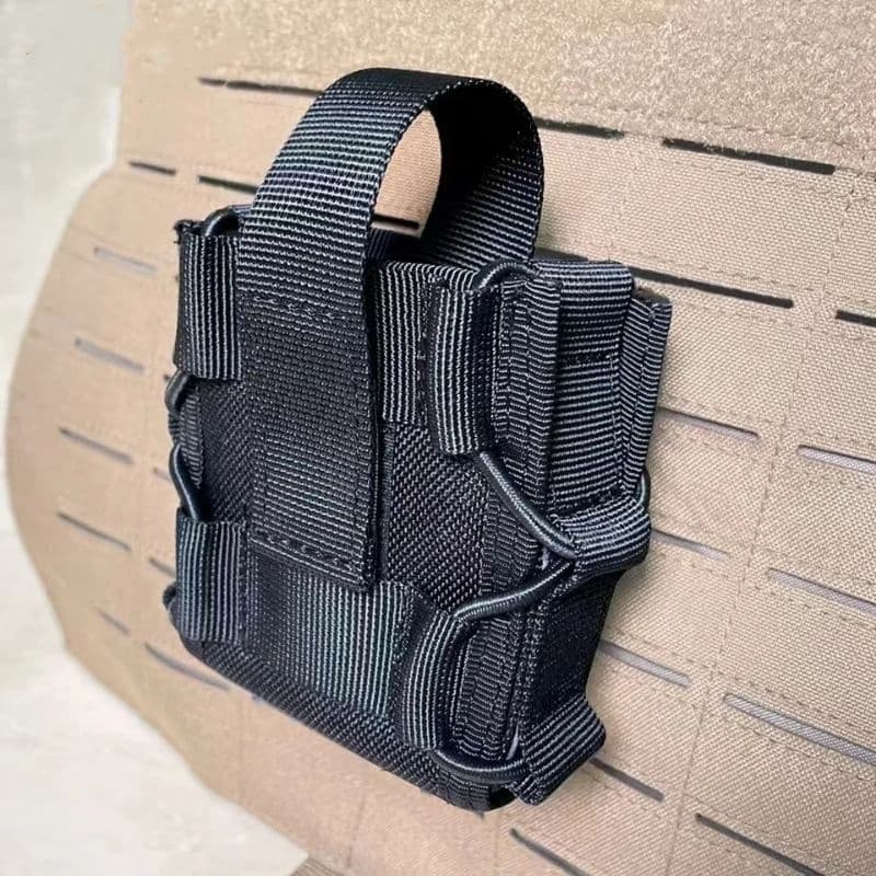 Bolso Porta Algemas Nylon 1000D Para Colete Modular
