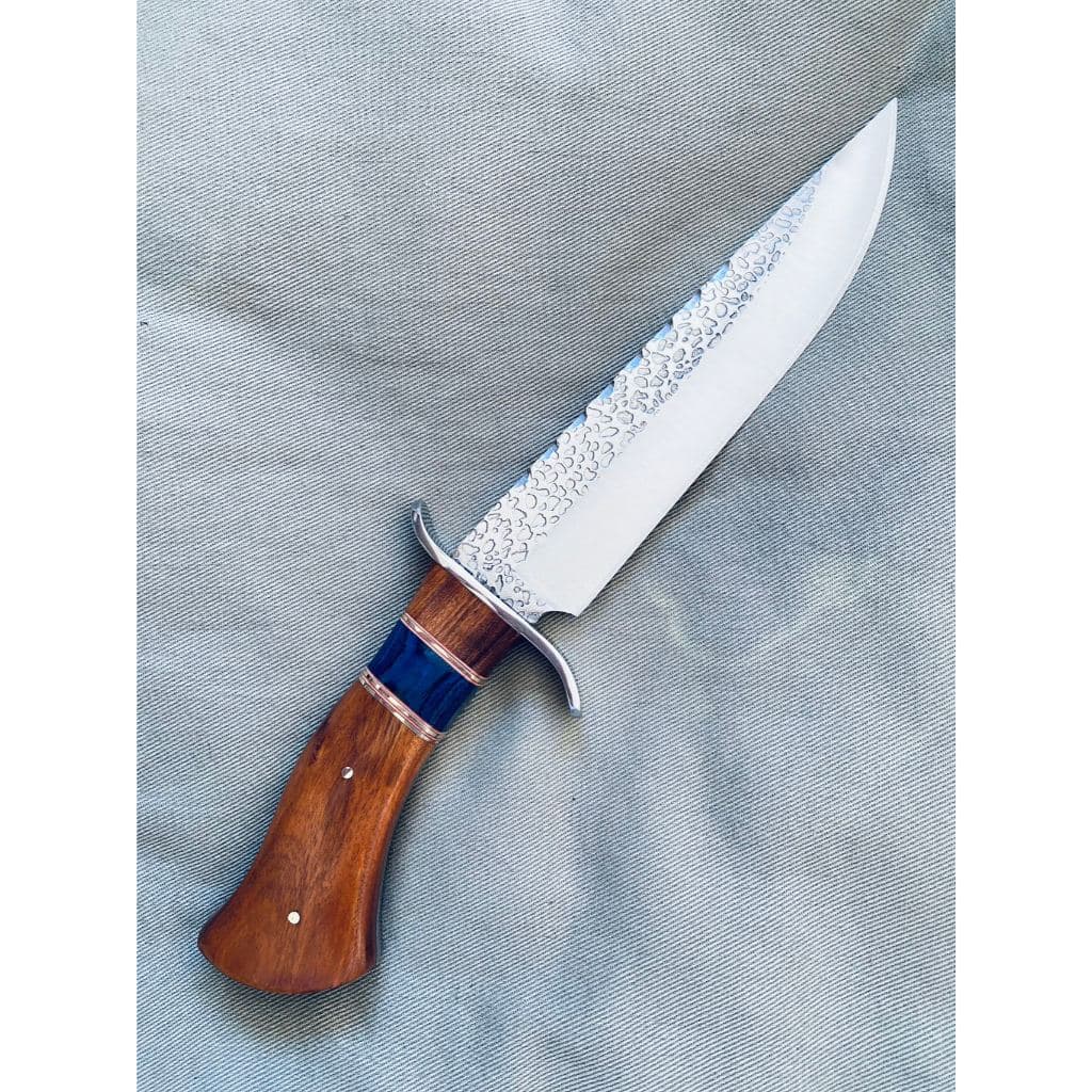 Faca De Pesca Churrasco Luxo Fulltang Inox T-1529 Homem versus natureza