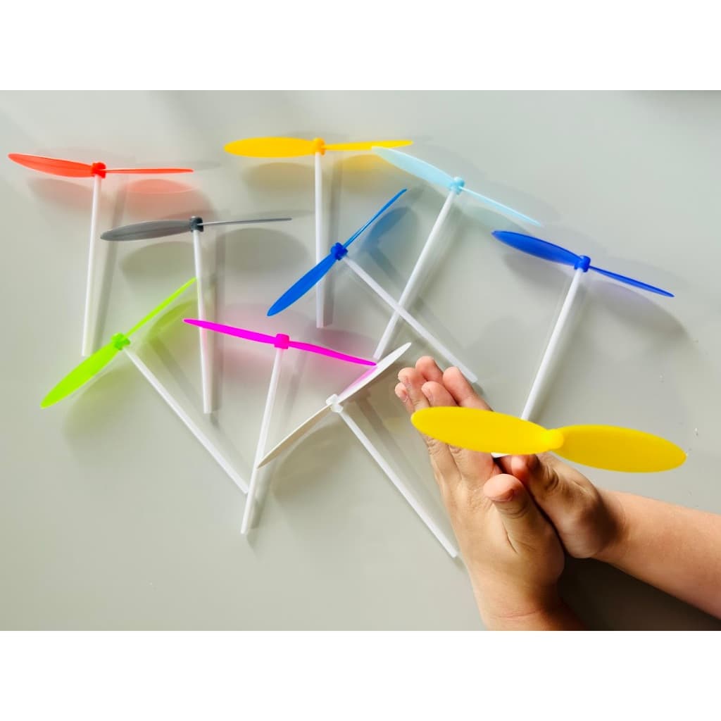 Kit 30 unid Giro Hélice Pirocóptero Lembrancinha Aniversário Prenda festa infantil