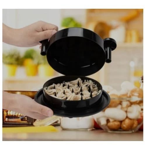 Triturador Desfiador Manual Super Prático de Frango Carnes Saladas Cozinha Multifuncional