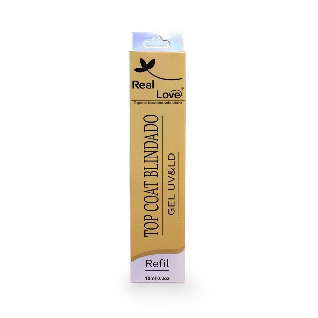 REFIL TOP COAT BLINDADO 10ML - REAL LOVE