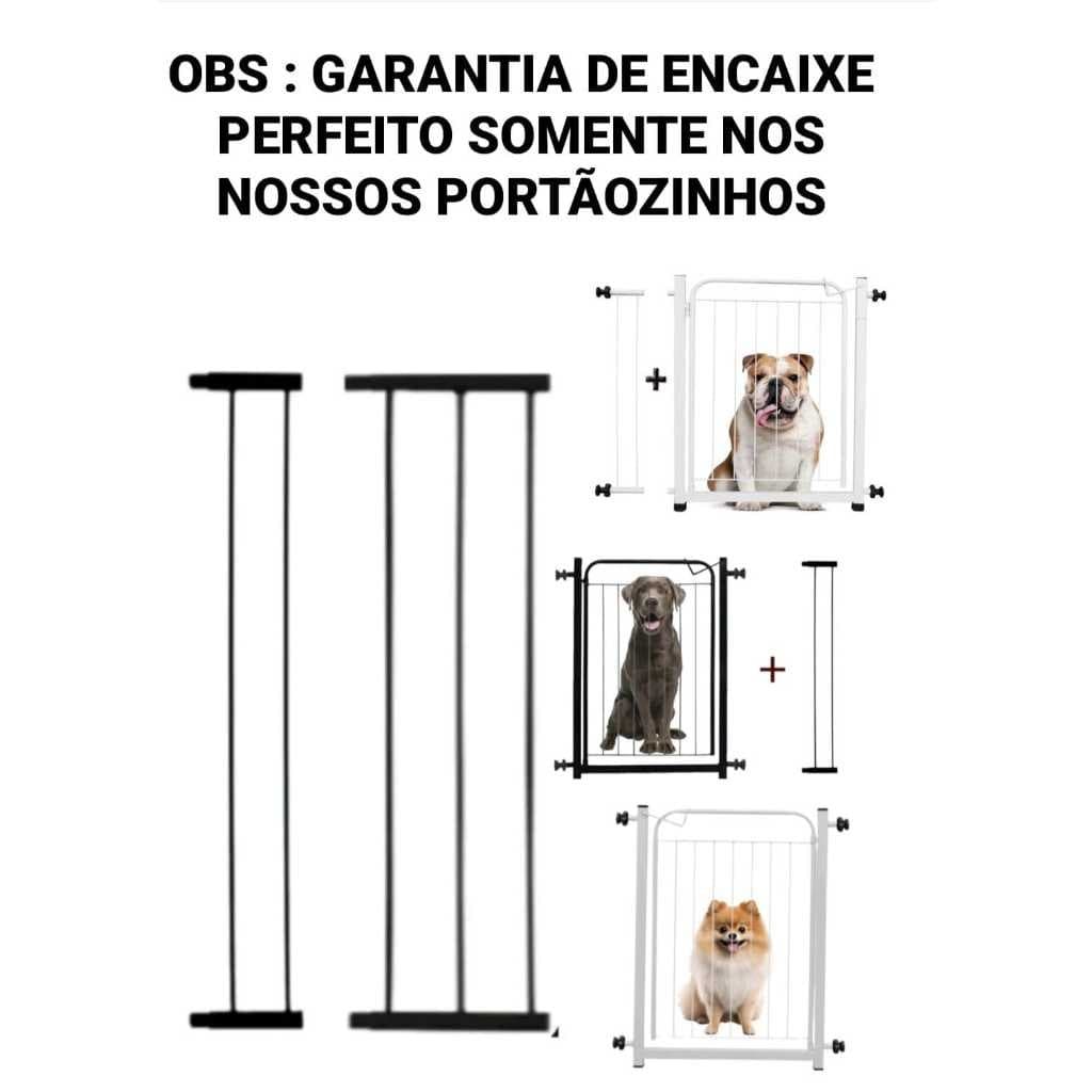 Extensores Para Portão Pet ( 10cm , 20cm ) Alongador Para Portãozinho de Cachorro