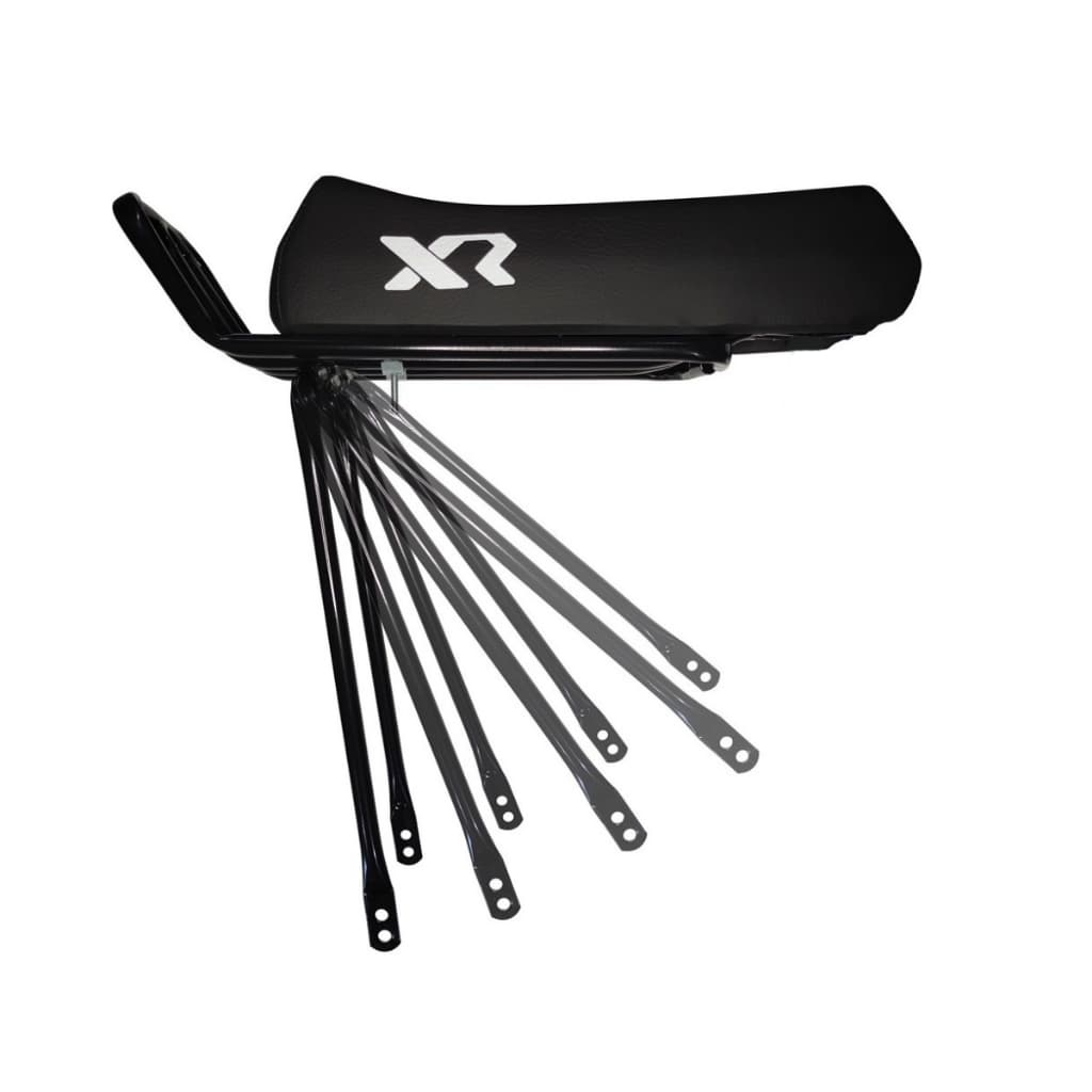 Banco Mobilete Xr  Com Presilhas + Bagageiro Tubão Rabetão Articulado Para Bicicleta Bike 20 24 26