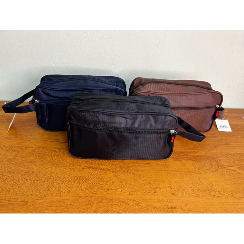 Necessaire unissex com 2 bolsos - Bolsa de mão