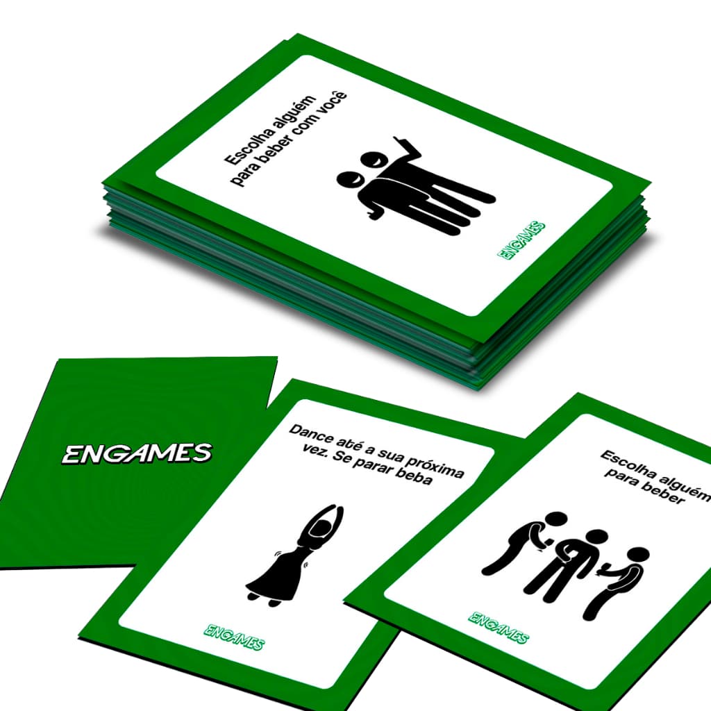 O Jogo de Cartas para Adultos Resenha Festa Drink Game Esquenta baralho animado diversão +18