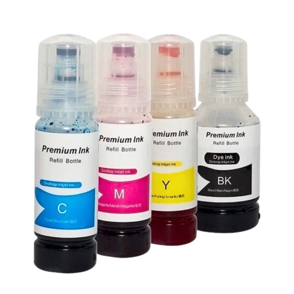 Kit 4 Tintas Compatível Para Uso Em Epson L3150 L3250 L4150
