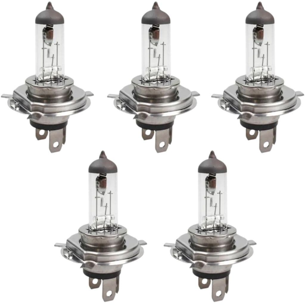 Lampada Farol Moto H4 35/35w 5 Pecas Titan Ybr Twister Fazer