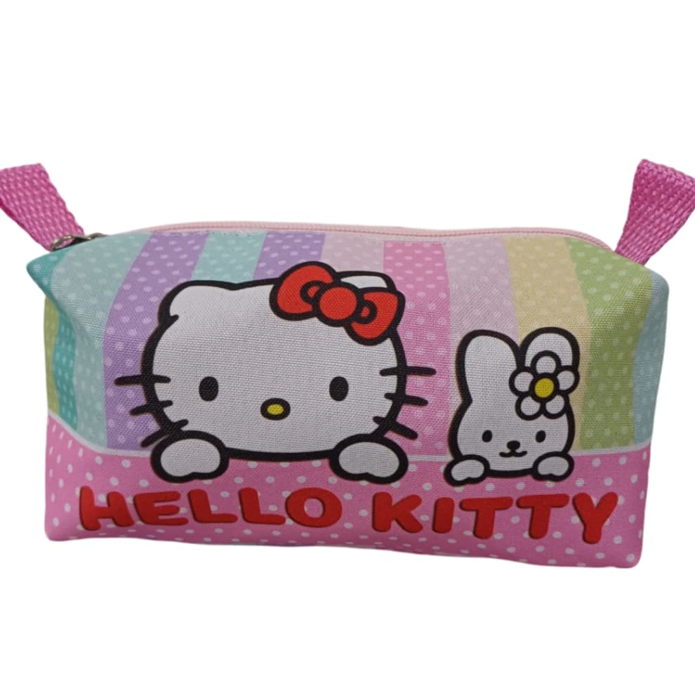 Estojo Escolar Multiuso  organizador  Personagens Hello kitty