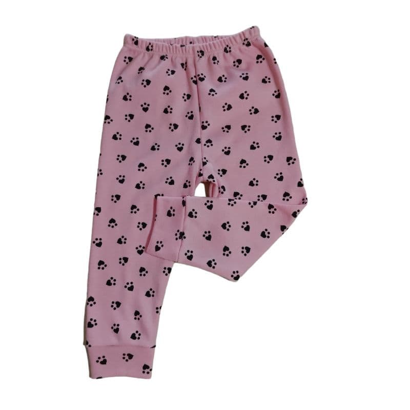 kit 3 Calça Malha Mijão Menina Tam 1 A 3 Anos