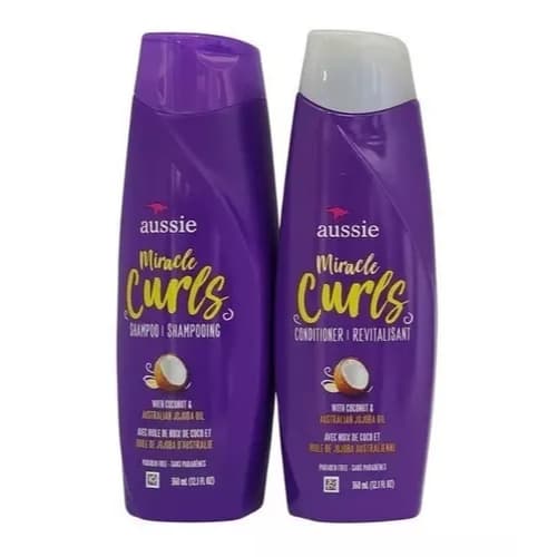 Kit Shampoo + Condicionador Aussie Miracle Curls 360 ml