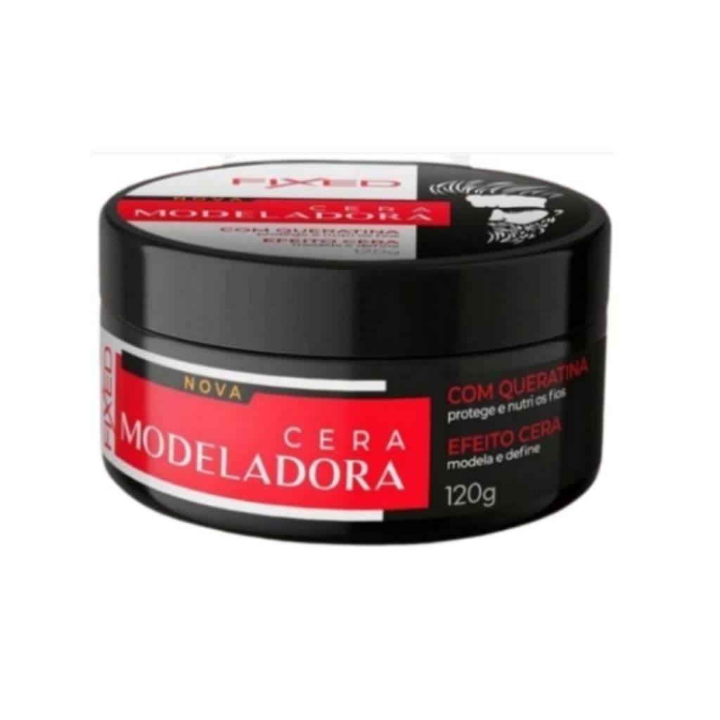 Fixed Cera Capilar Com Queratina Modeladora 120g