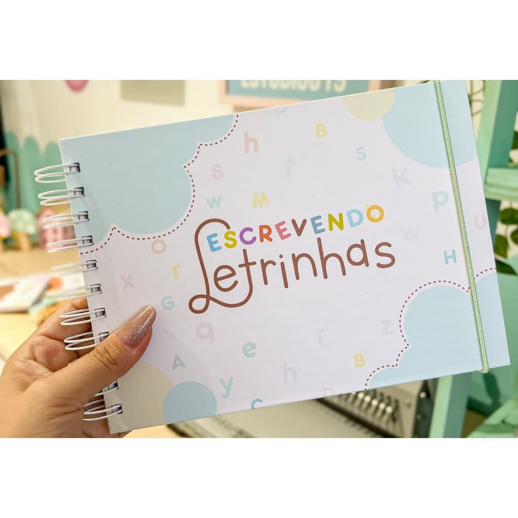Caderno De Caligrafia Infantil Letra Cursiva