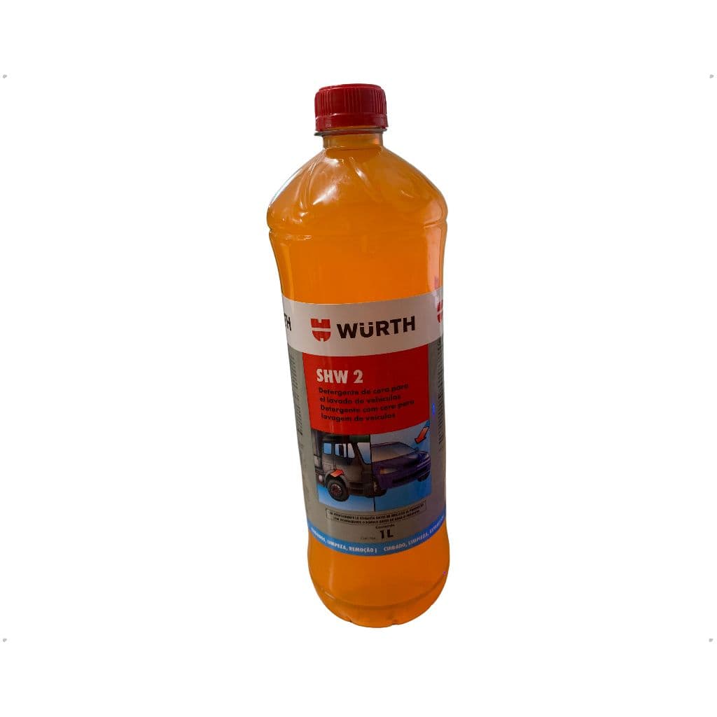 Shampoo Detergente Lava Auto Com Cera Sh22 de 1 Litro
