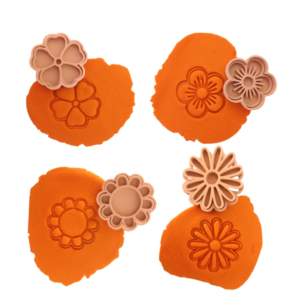 Cortador de Biscoitos / Massinha / Biscuit Flores, Primavera
