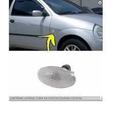 Lanterna Pisca Repetidor Paralama Fiesta Courier Ford Ka COM SOQUETE CRISTAL 550232
