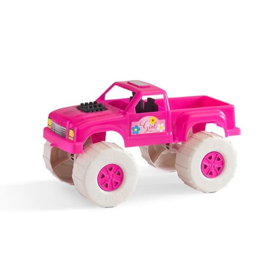 Carrinho de Brinquedo Infantil Menina Rosa Carro de Brinquedo Grande Cor Rosa