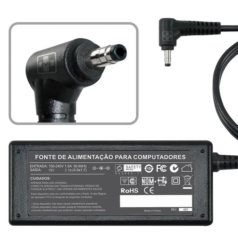Fonte Carregador Para Vaio Fe14 Vjfe42f11x- B0321h 19v 643