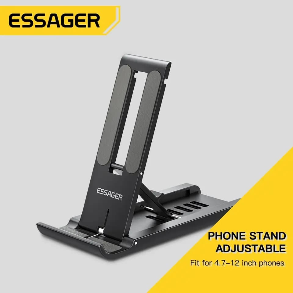 Essager-Suporte de mesa portátil, mini suporte dobrável para celular para iphone, ipad, suporte de mesa xiaomi, samsung