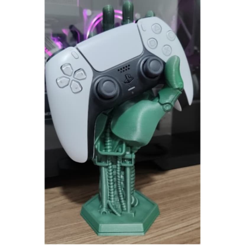 Suporte para Controle PS4 - PS5 - Xbox - Xbox One / S - Mão Robótica