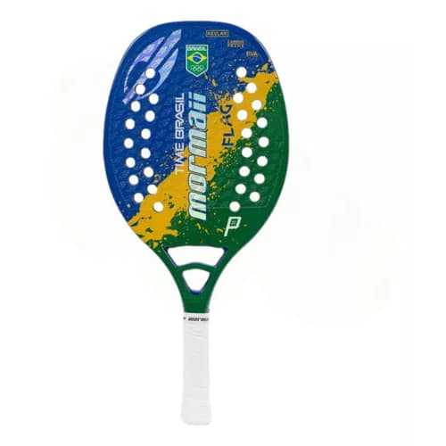 Raquete Beach Tennis Mormaii Time Brasil Kevlar Carbono 3k