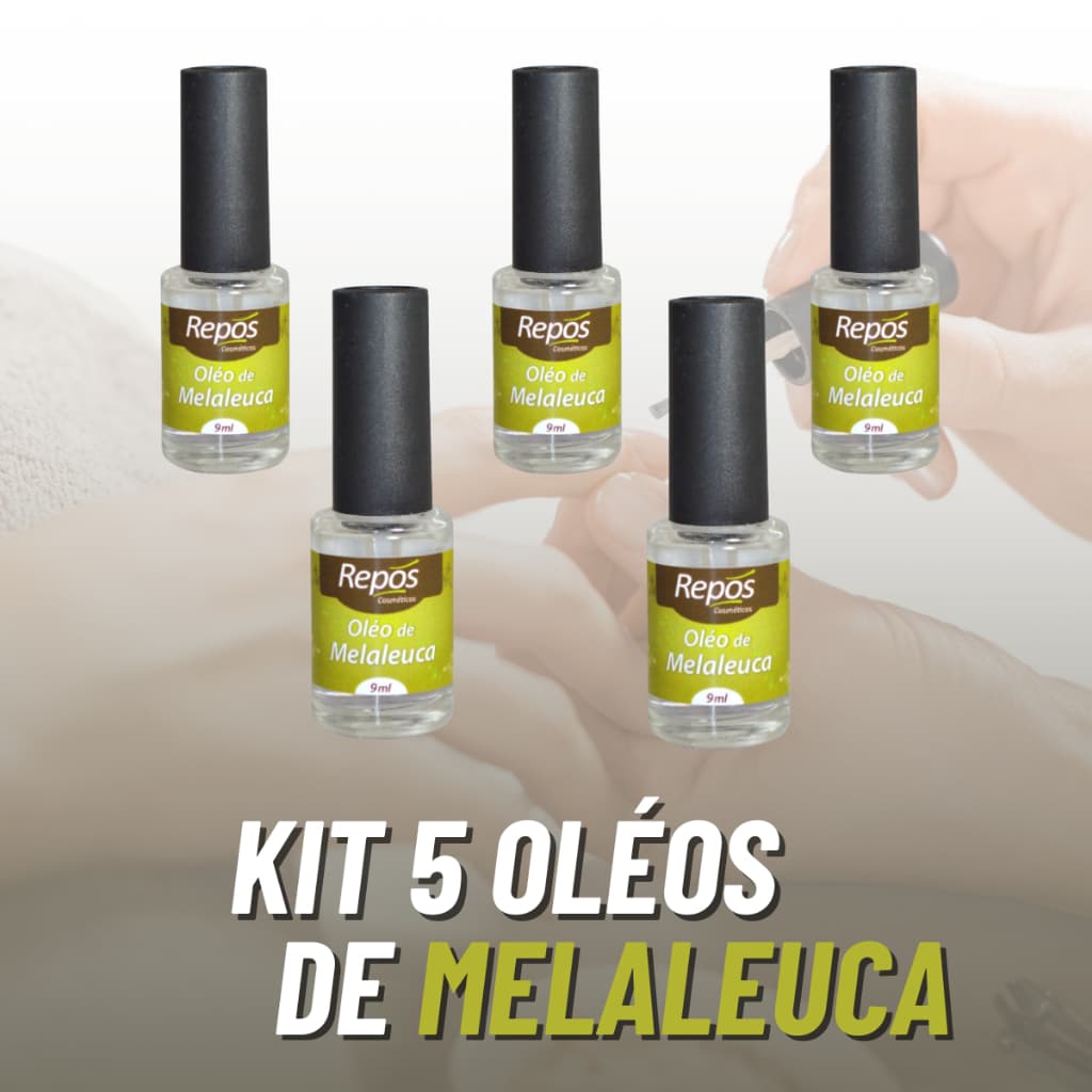 Esmalte Óleo de Melaleuca Contra Fungos e Micoses Repos 9ml Esmaltes
