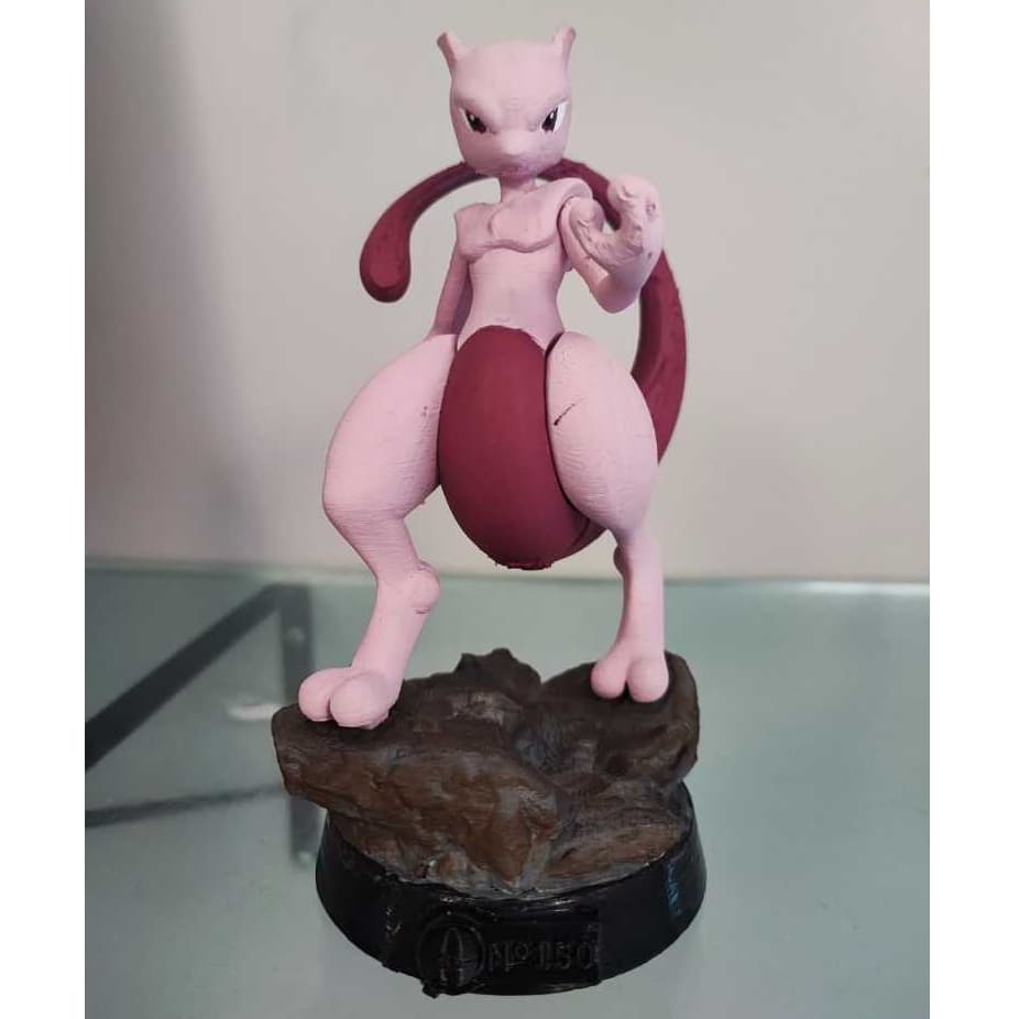 Pokemon  mewtwo - Impressão 3d - orçamento de outros pokemon no chat