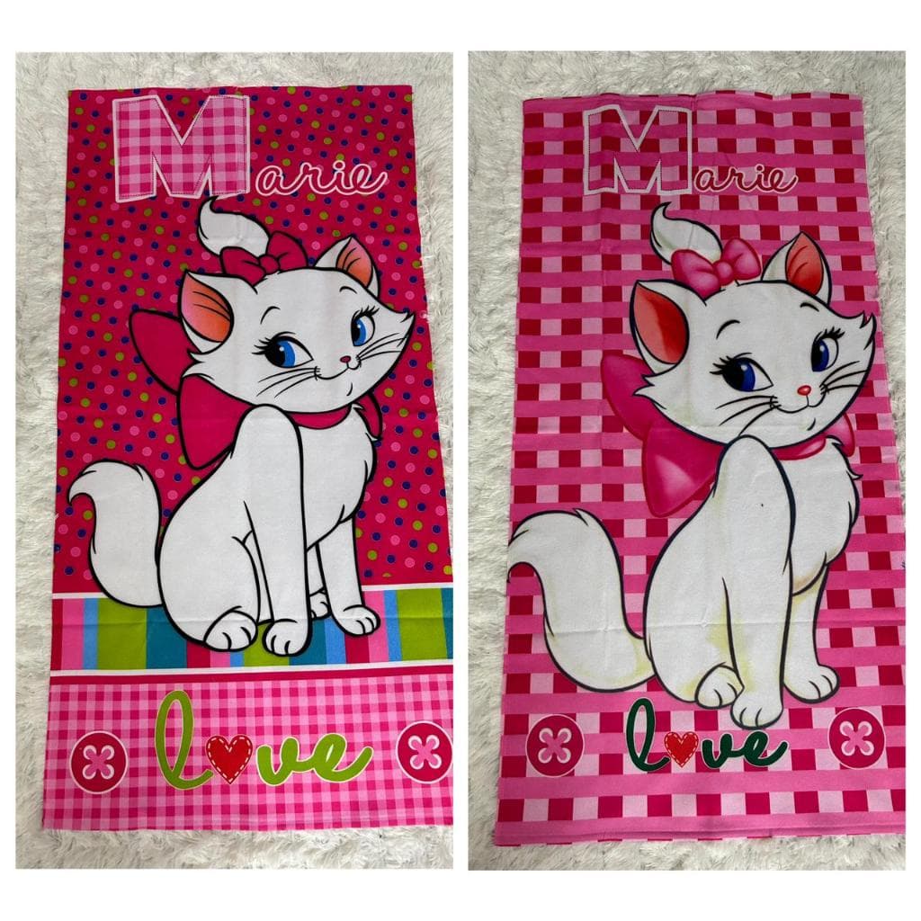 Toalha de Banho e Praia Estampadas Variadas Personagem Infantil Menino e Menina