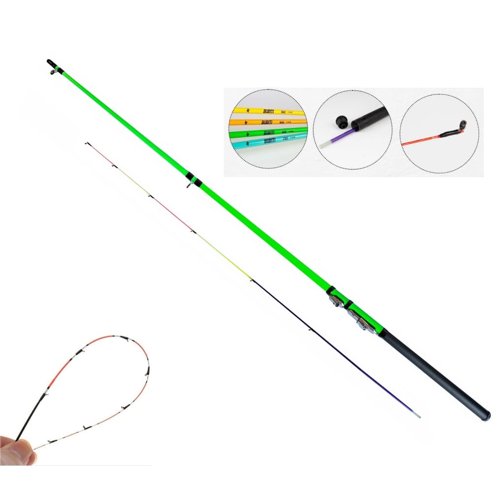 Vara de Molinete Albatroz Fishing BURITI 1,65m 5-10lbs Ponta Sensível
