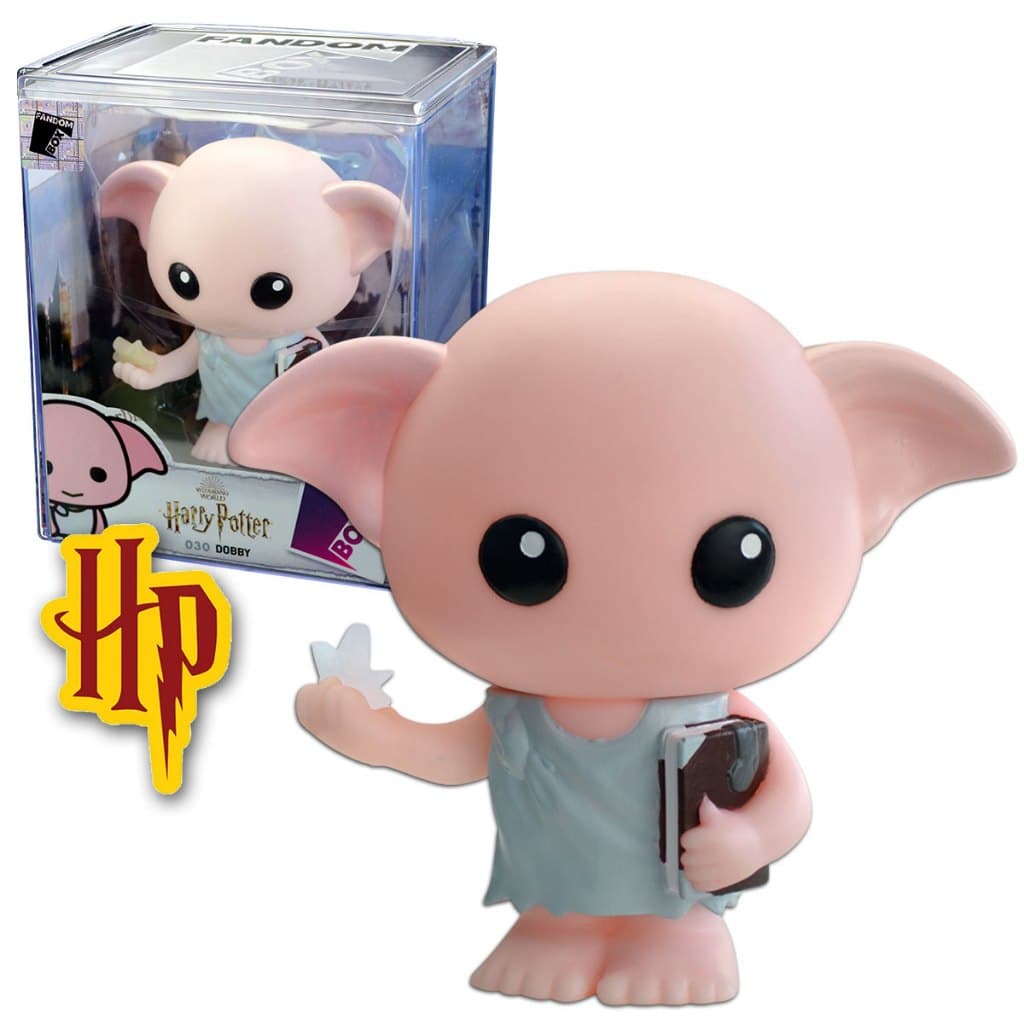 Boneco Dobby Elfo Coleção Harry Potter Fandom Box Lider