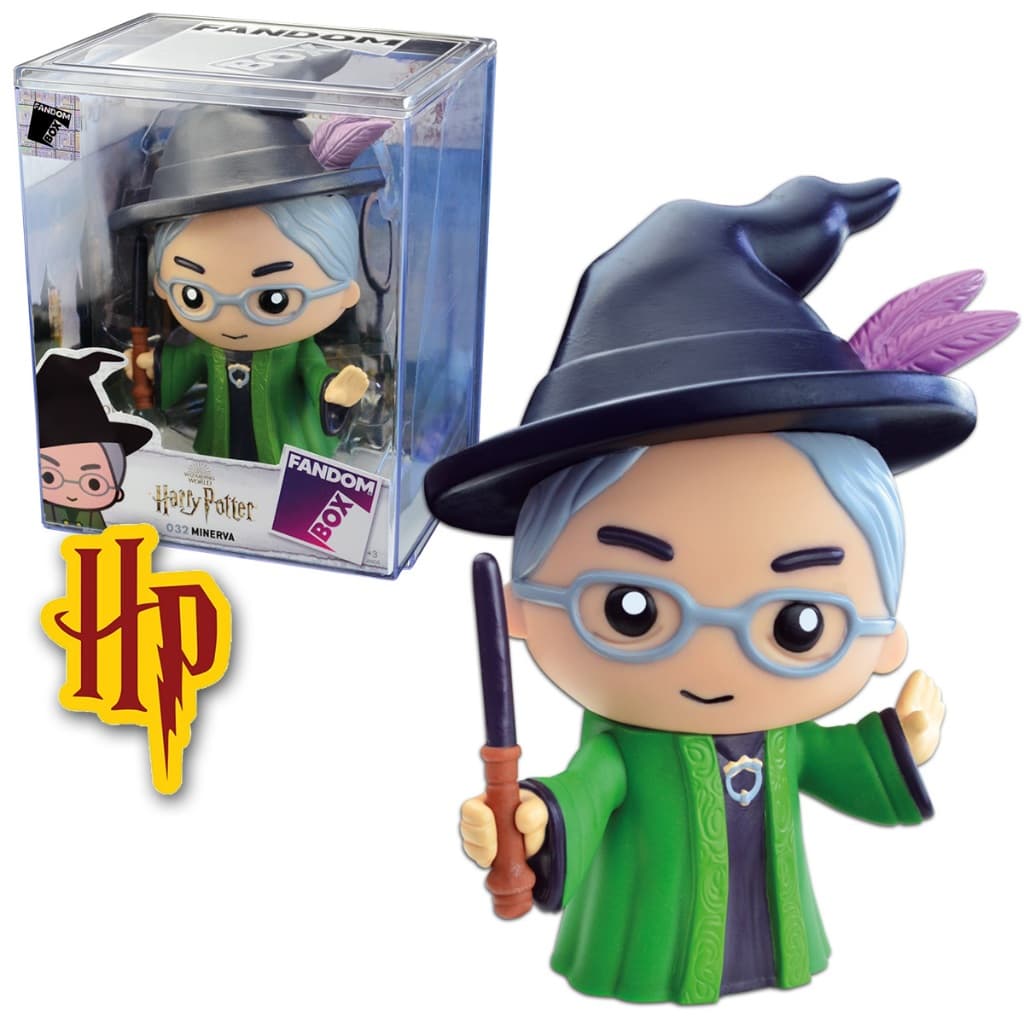 Boneco Minerva Coleção Harry Potter Fandom Box Lider
