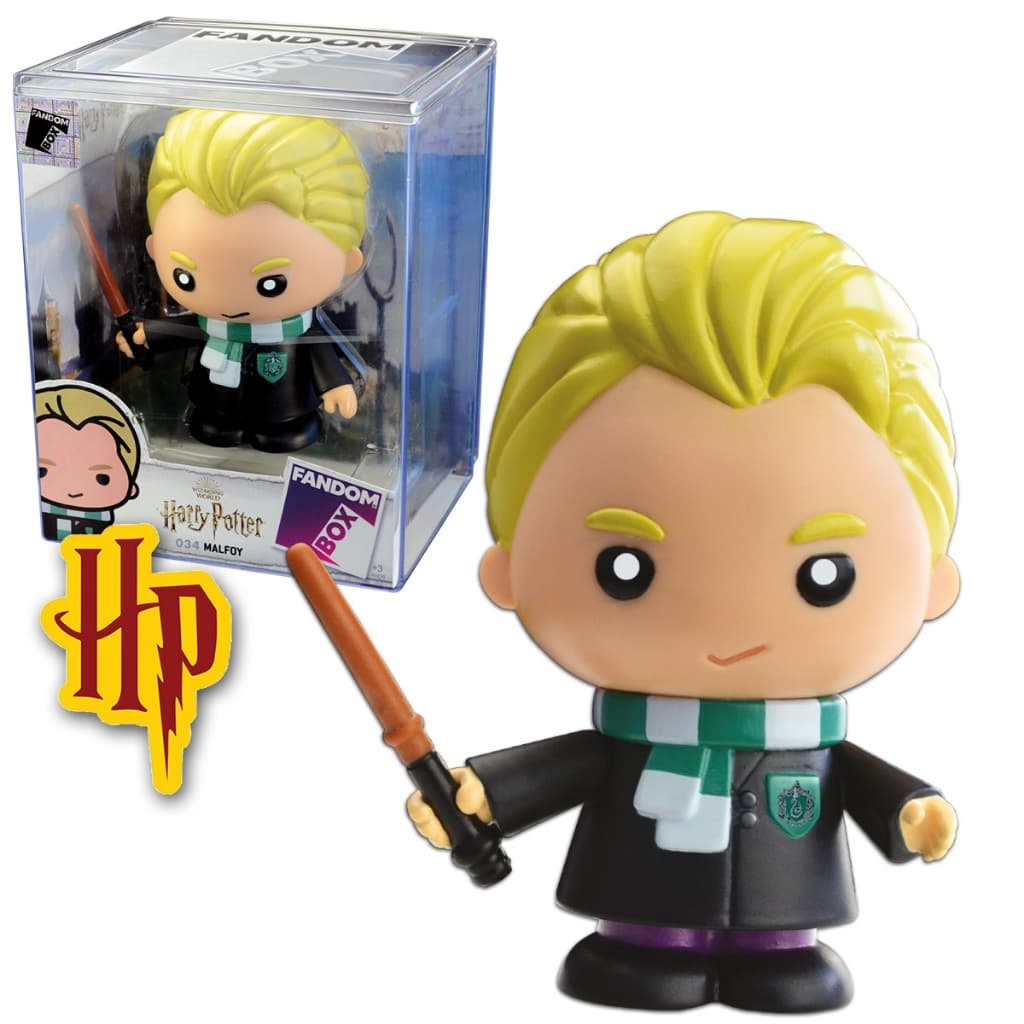 Boneco Draco Malfoy Coleção Harry Potter Fandom Box Lider
