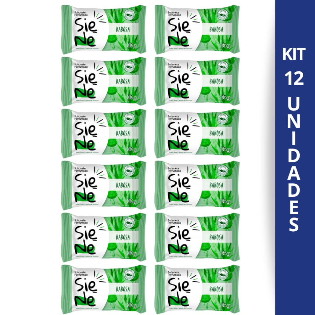 Kit Siene Sabonete em Barra 85g - Kit Com 12 Unidades