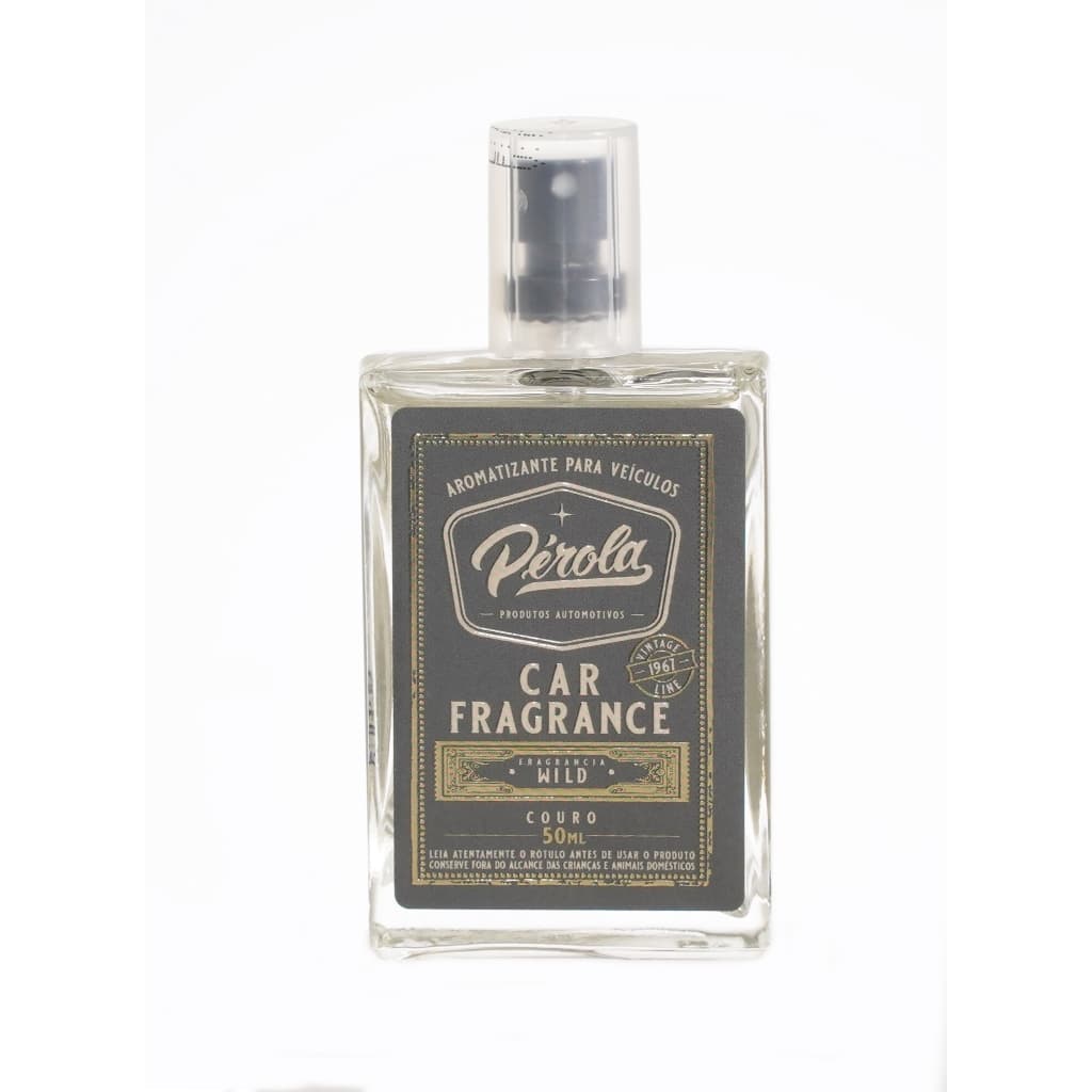 Aromatizante de Carro - Pérola Car Fragrance Wild (Couro) - Cheirinho Automotivo