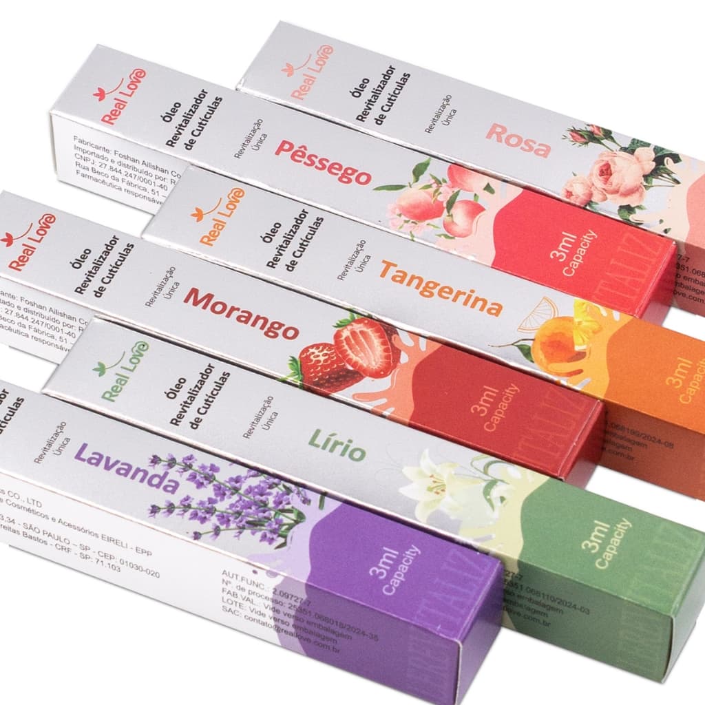 Caneta Óleo Hidratante p/ Cutícula com Vitaminas e Óleos Essenciais