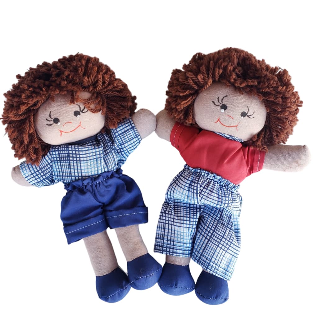 Brinquedo Boneco de Pano 100% Artesanal Premium