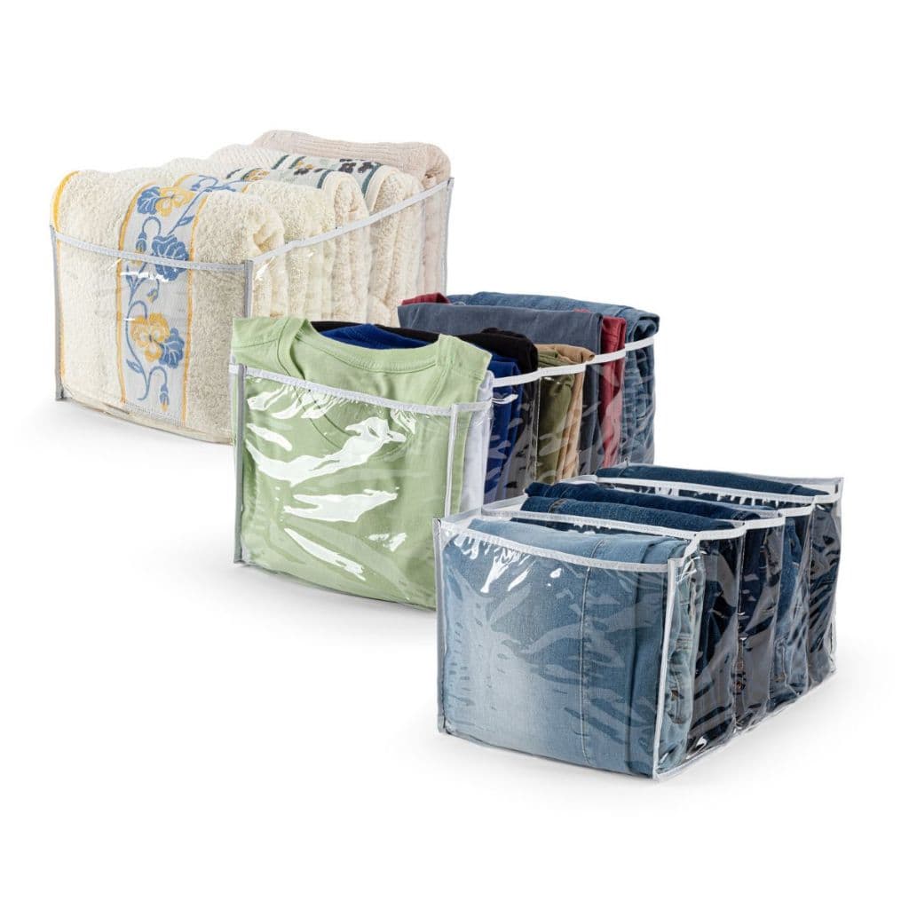 Kit Colmeias Organizadora Calça jeans com Viés branco Envio Imediato
