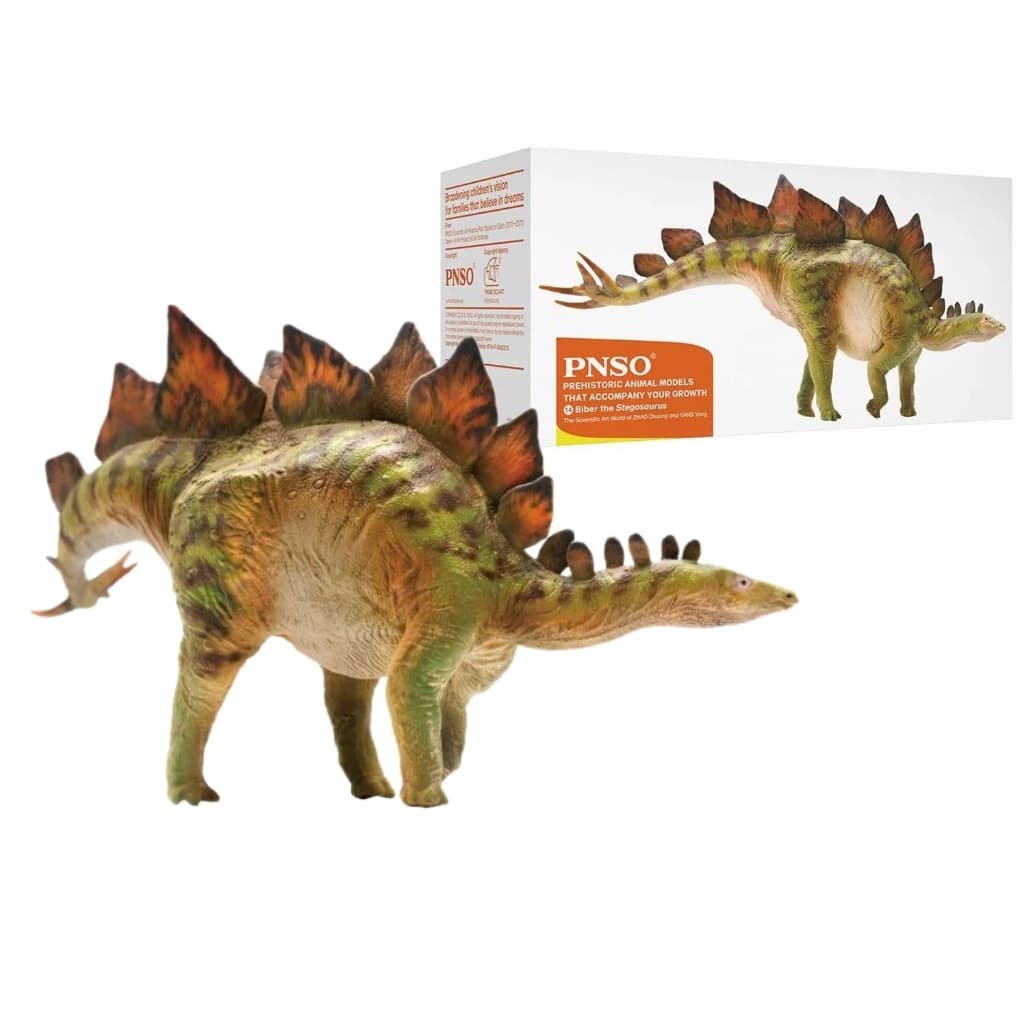 Estegossauro PNSO Action Figure Original Dinossauro