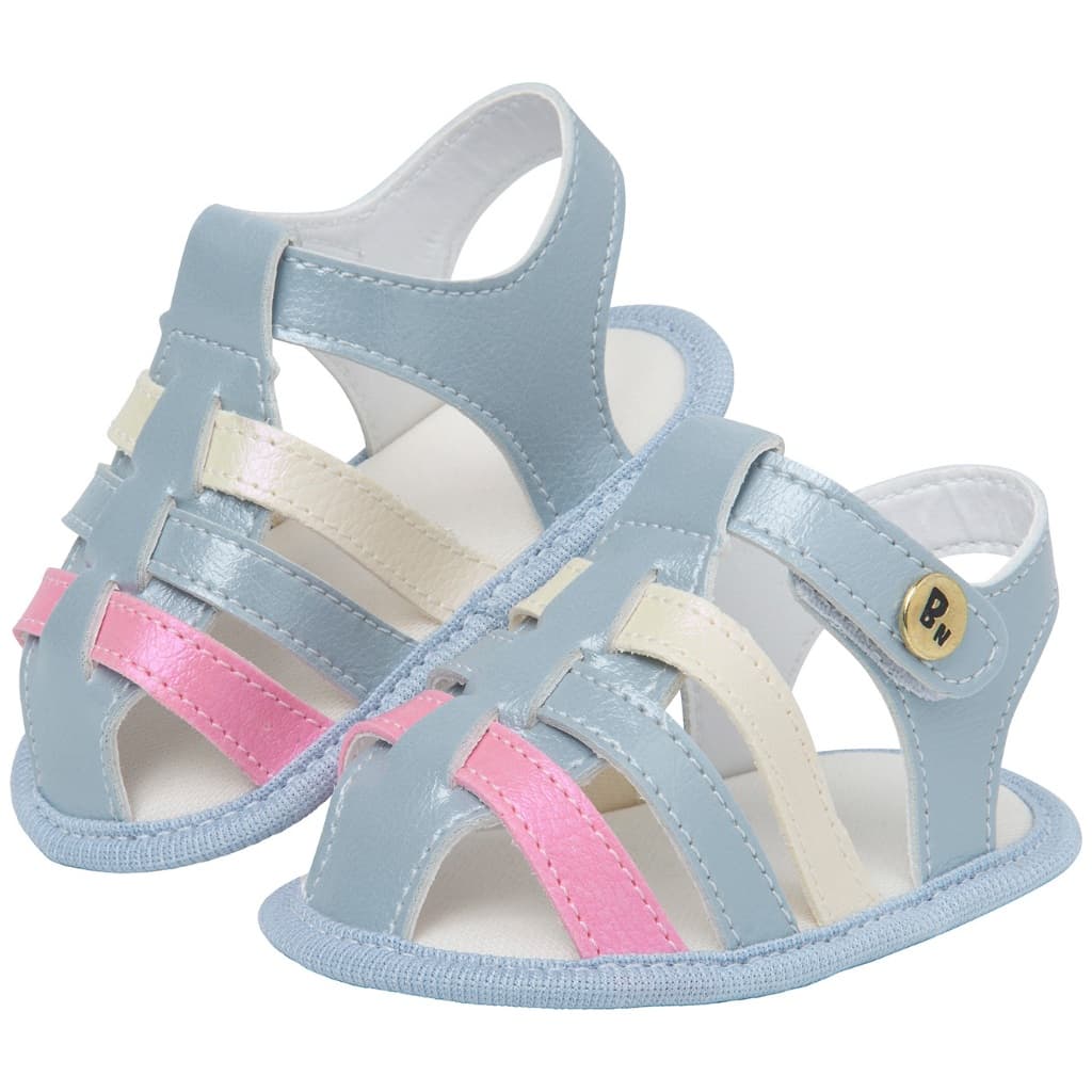 Sandália Bebês Menina Infantil Franciscana Confortável Feminina Lisa Shoes Promoção