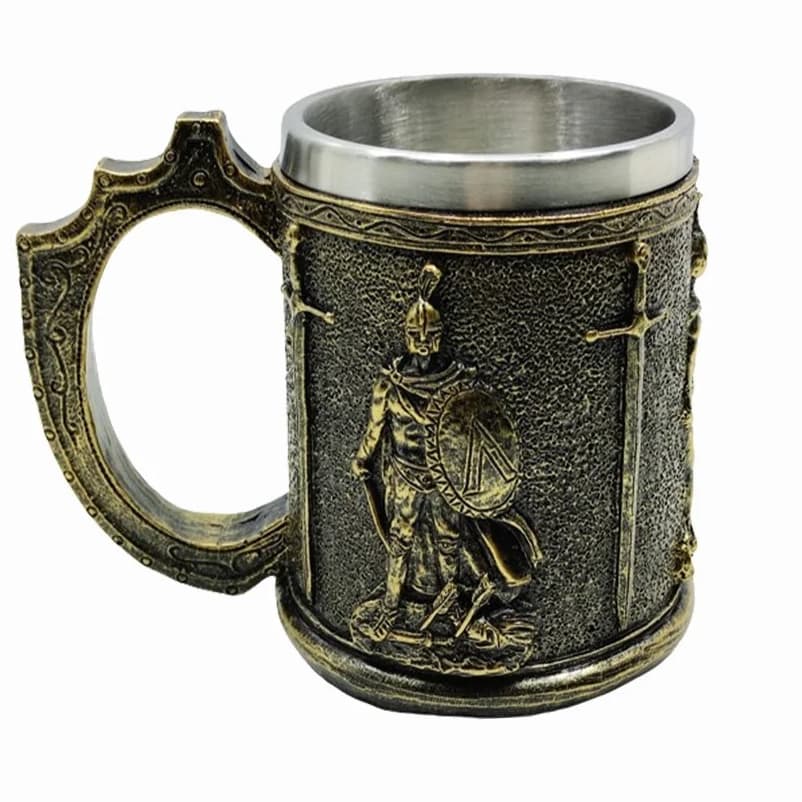 CANECA 3D GLADIADOR 300 REI LEONIDAS DE SPARTA GUERREIROS