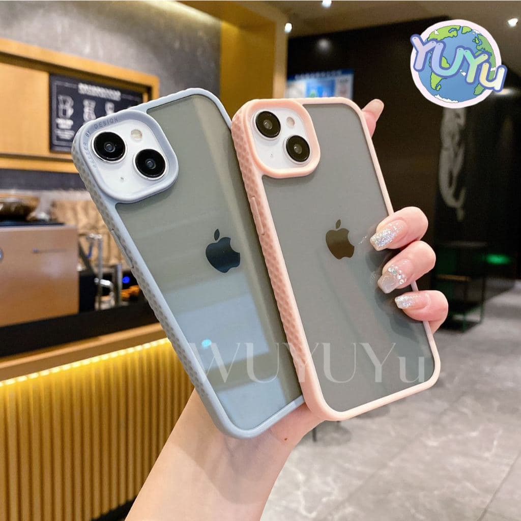 Capinha Space Acrílico HD Preto Dura Para iPhone 11/12/12pro max/13/14/14 pro max/15/15 pro max