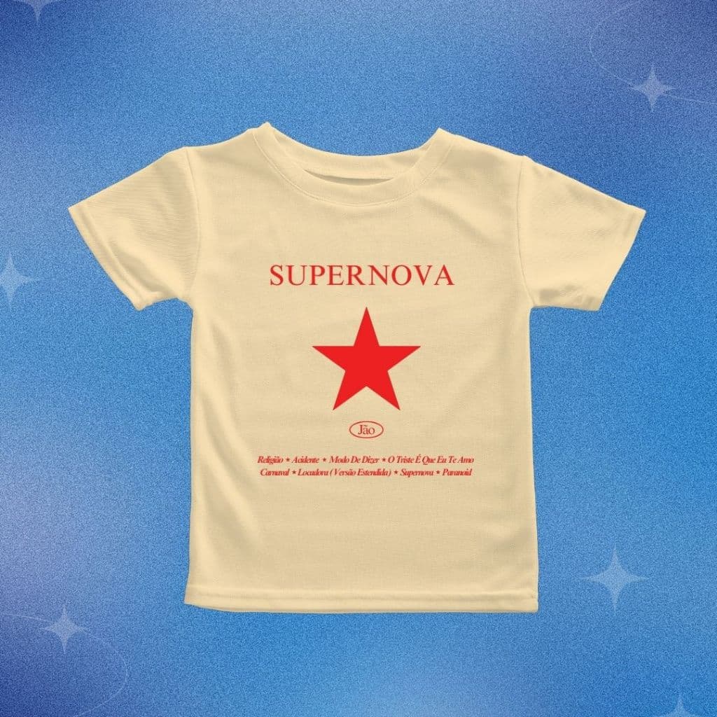 Camiseta Jão  Supernova