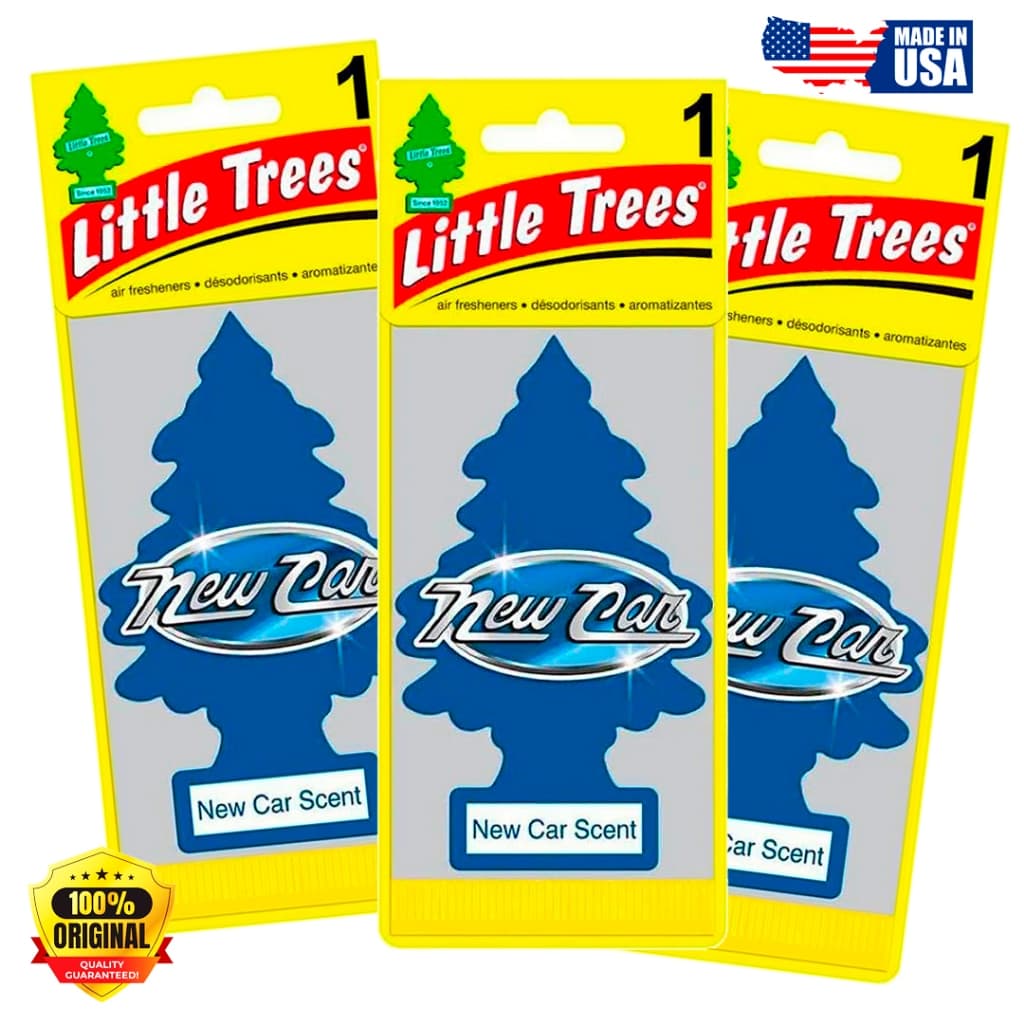 Cheirinho  Little Trees  -New Car  3UN
