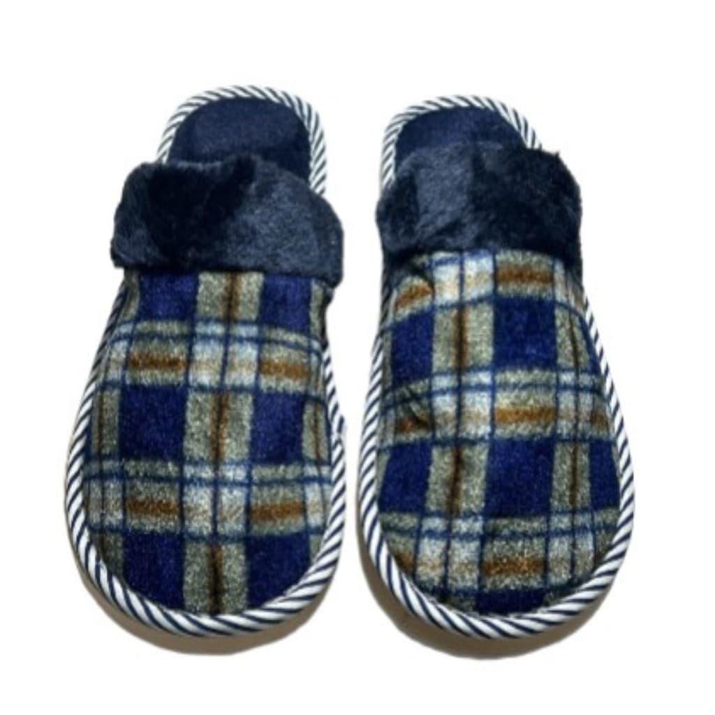 pantufa Chinelo 🩴masculina xadrez bem quente inverno todos os tamanhos e cores adultos
