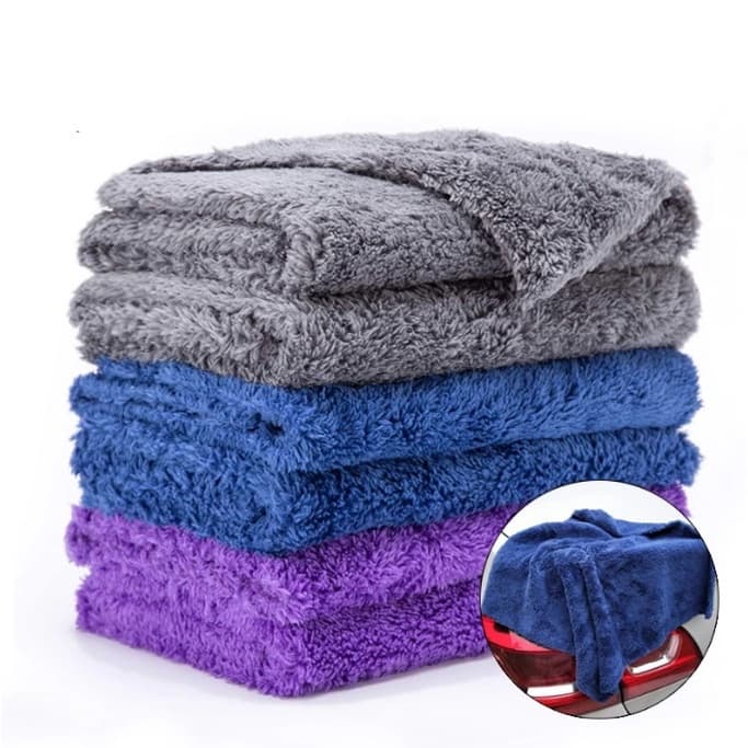 Kit 10 Panos de Limpeza Multiuso Microfibra flanela 60x40cm Sem Riscos Não Arranha para Carro, Casa