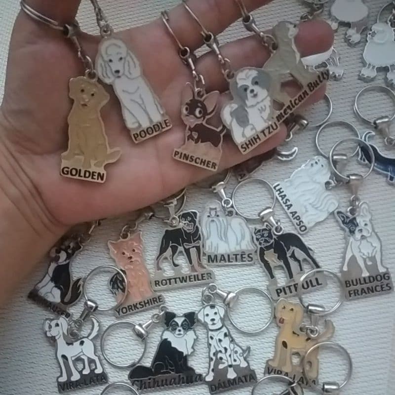Chaveiros Petz  Brindes e Lembrancinhas Animal Bichinho de Estimação